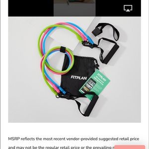 Fitplan 3 In 1 Resistance Band Kit